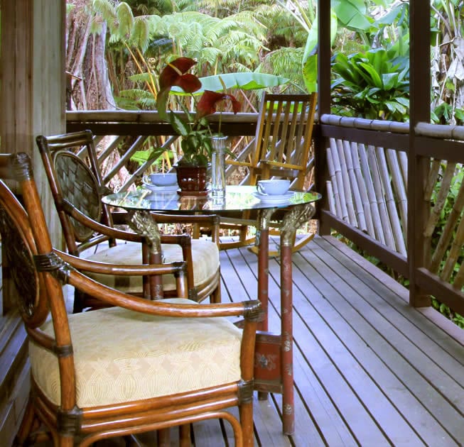 Lotus Garden Cottages in Volcano Village Hawaii